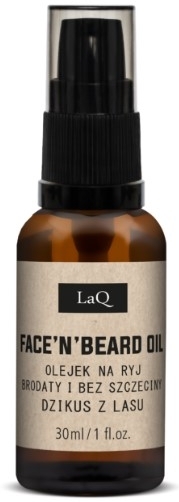 LaQ Olejek do brody przed i po goleniu DZIKUS Z LASU 30 ml