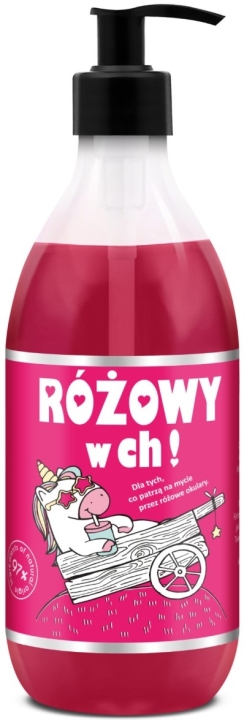 LaQ Shots! RÓŻOWY W CH! SILVER żel pod prysznic 500 ml