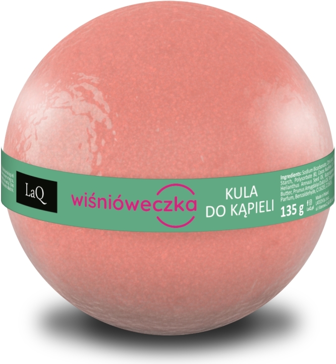 LaQ WIŚNIÓWECZKA: kula kąpielowa 135 g
