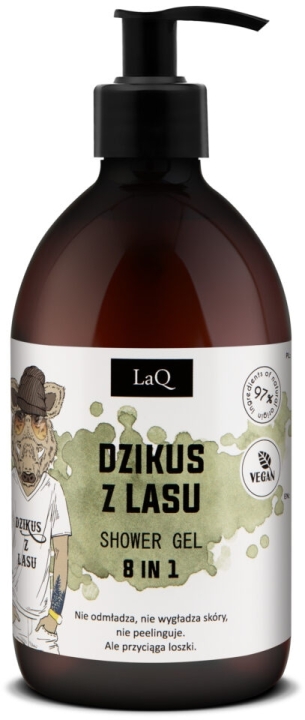LaQ Dzik z lasu żel pod prysznic 8 w 1 500 ml