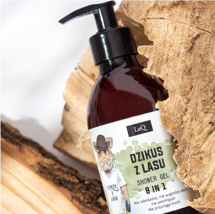 LaQ Dzik z lasu żel pod prysznic 8 w 1 500 ml