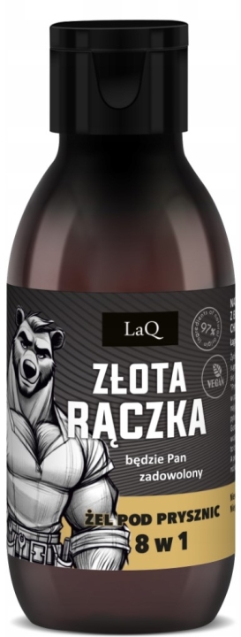 LaQ Złota Rączka Żel pod prysznic dla mężczyzn mini 100 ml