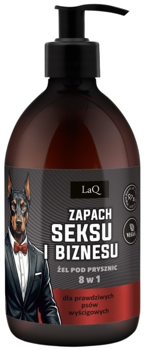 LaQ żel pod prysznic 8w1 zapach seksu i biznesu 500 ml