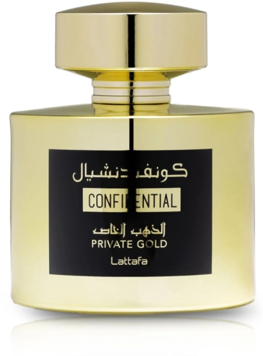 Lattafa Confidential Private Gold Eau De Parfum woda perfumowana 100ml