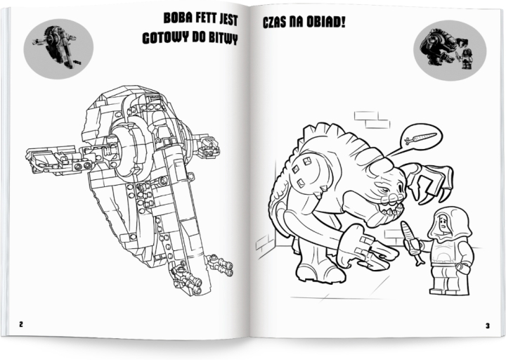 Lego Star Wars. Kolorowanka z naklejkami 1 sztuka