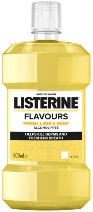 Listerine Fresh Lime&Mint płyn do płukania jamy ustnej 500 ml