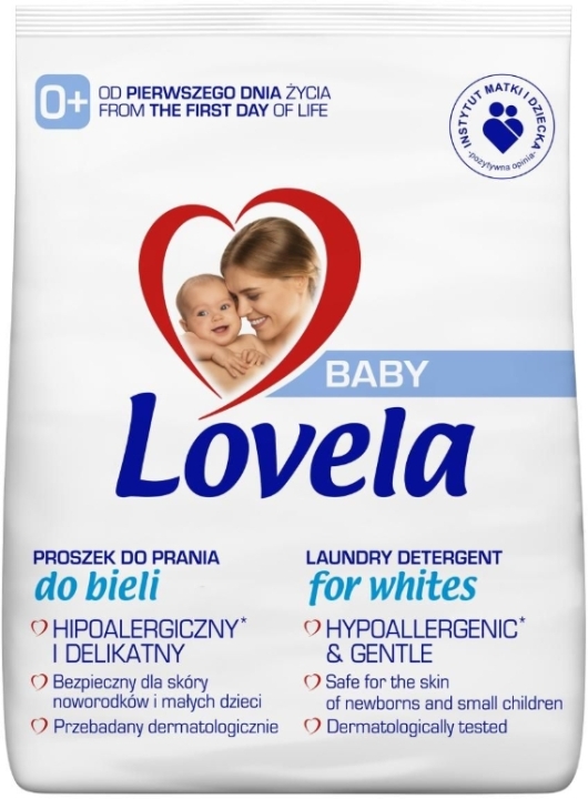 Lovela Baby hipoalergiczny proszek do prania białego dla niemowląt 1,3 kg