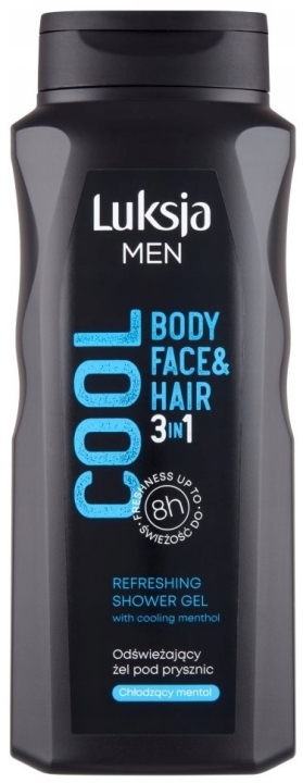 Luksja Men Cool odświeżający żel pod prysznic 500 ml