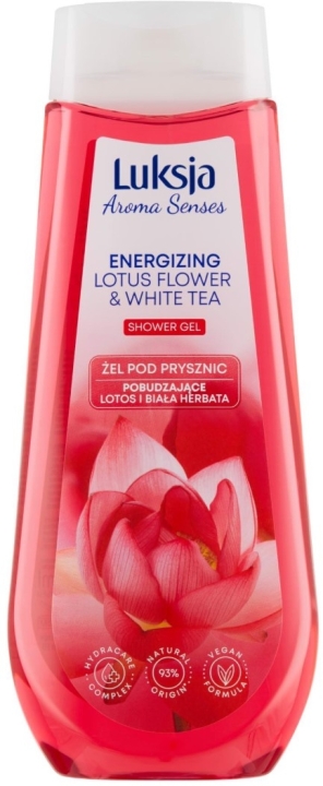 Luksja Żel pod prysznic pobudzający Lotos i Biała Herbata 500ml