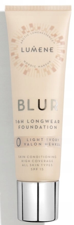 Lumene Blur Długotrwały podkład 16h SPF15 0 Light Ivory 30 ml