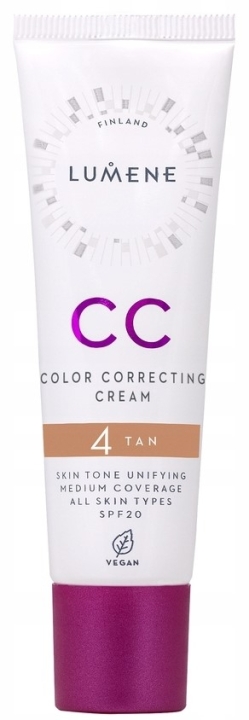Lumene Korygujący podkład CC 4 Tan SPF 20 30 ml