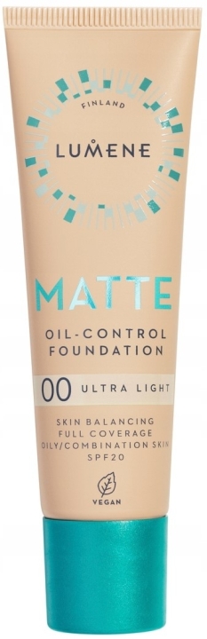 Lumene Podkład matujący MATTE 00 Ultra Light SPF 20 30 ml