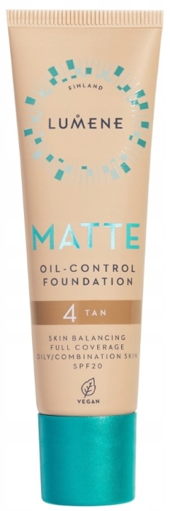 Lumene Podkład matujący MATTE 4 Tan SPF 20 30 ml