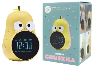 MARY'S budzik Gruszka żółta 1 sztuka