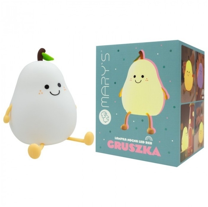 MARY'S lampka nocna LED RGB Gruszka 1 sztuka