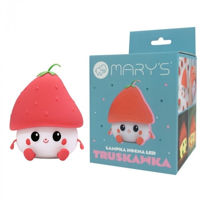 MARY'S lampka nocna LED Truskawka 1 sztuka