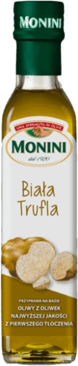 MONINI Extra Vergine Biała Trufla Oliwa z oliwek 250 ml
