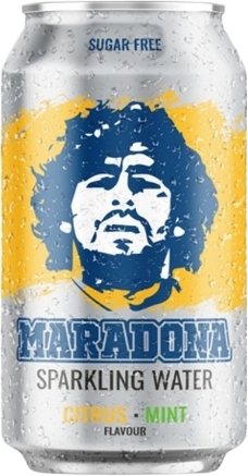 Maradona Sparkling Water Citrus Mint 24 x 330 ml