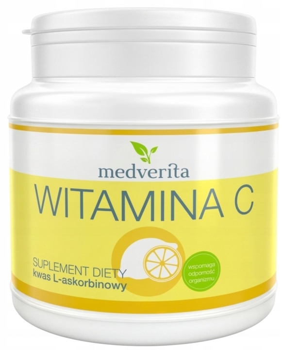 Medverita Witamina C Kwas Askorbinowy w Proszku 500 g