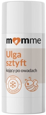 MomMe Ulga sztyft kojący po owadach 10 g
