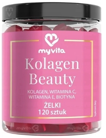 MyVita Kolagen Beauty Żelki 120 sztuk