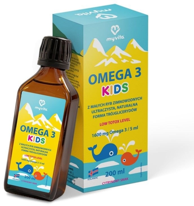 MyVita Omega-3 Kids, 200 ml