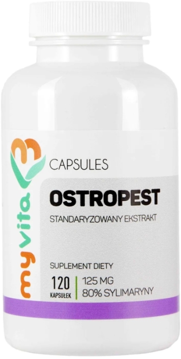 Myvita Ostropest 120 kapsułek