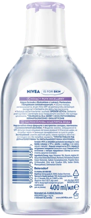Nivea 5w1 Kojący Płyn micelarny do cery wrażliwej 400 ml
