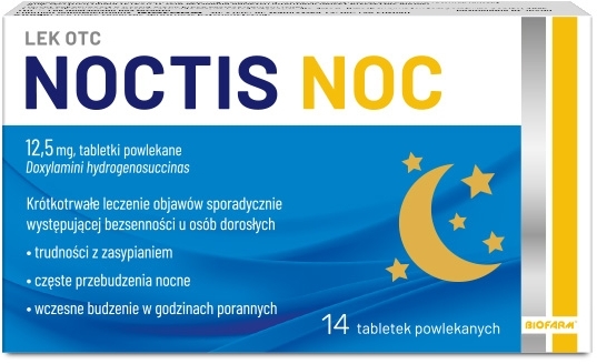 Noctis Noc 12,5 mg 14 tabletek