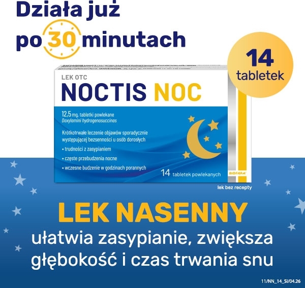 Noctis Noc 12,5 mg 14 tabletek
