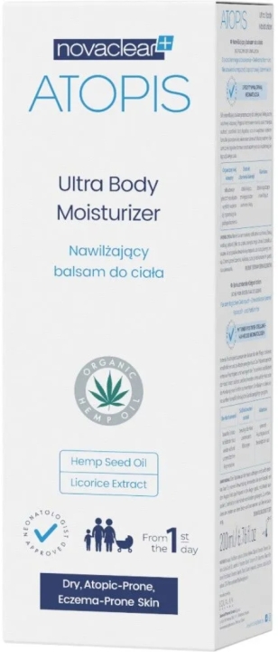 Novaclear Atopis Ultra Body Moisturizer Balsam do ciała nawilżający 200 ml