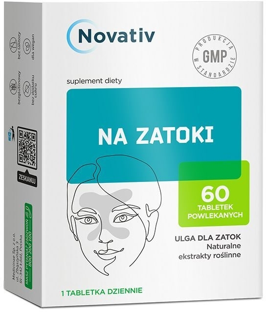 Novativ Na Zatoki 60 tabletek