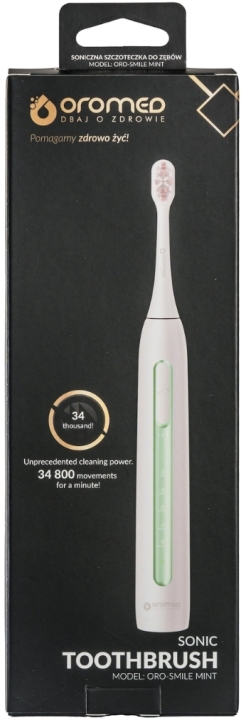 OROMED Szczoteczka do zębów soniczna ORO-SMILE mint 1 sztuka
