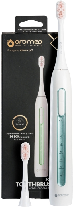 OROMED Szczoteczka do zębów soniczna ORO-SMILE mint 1 sztuka