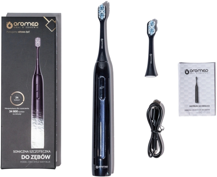 OROMED Szczoteczka do zębów soniczna ORO-SMILE navy blue 1 sztuka