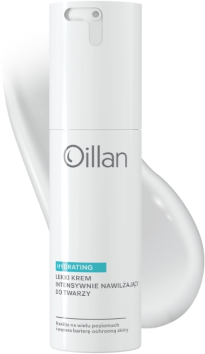 Oillan Hydrating Krem do twarzy intensywnie nawilżający lekki 50 ml