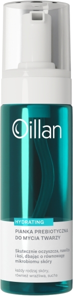 Oillan Hydrating Pianka do mycia twarzy prebiotyczna 150 ml