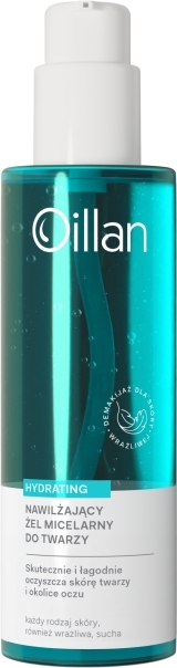 Oillan Hydrating Żel micelarny do twarzy nawilżający 200 ml