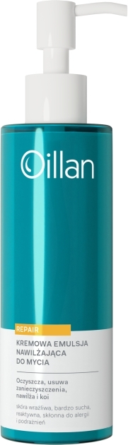 Oillan Repair Emulsja do mycia kremowa nawilżająca 200 ml