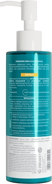 Oillan Repair Emulsja do mycia kremowa nawilżająca 200 ml