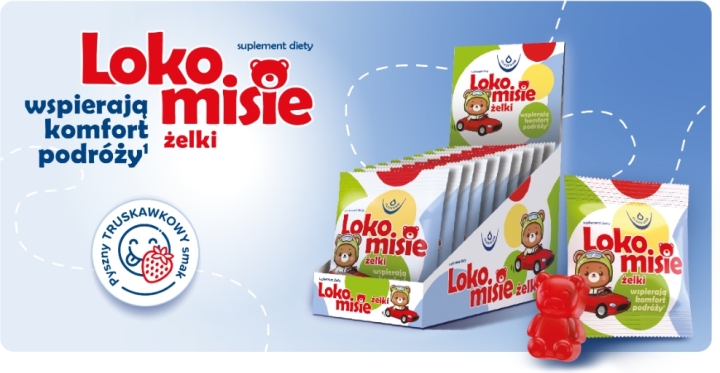 Oleofarm Lokomisie żelki 14 g