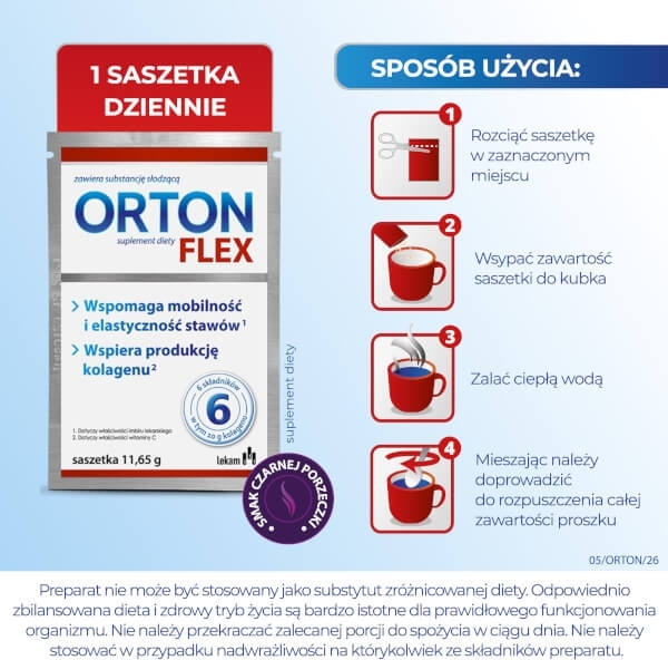 Orton Flex, 34 saszetek