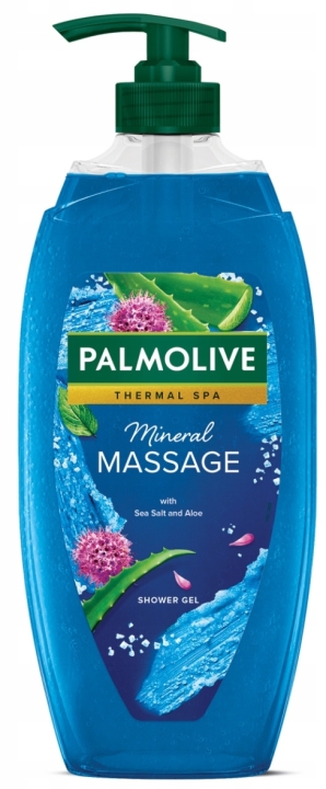 PALMOLIVE Thermal Spa  Mineral Massage żel pod prysznic Sól morska & Aloes 750 ml