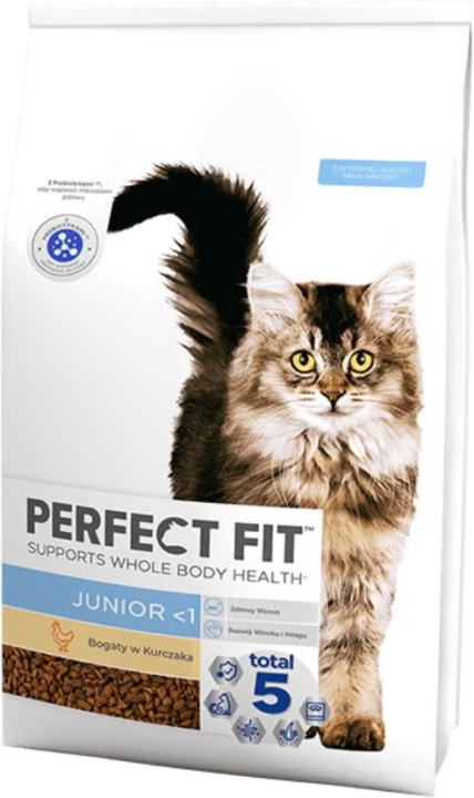 Perfect Fit Junior sucha karma dla kota Kurczak 7 kg