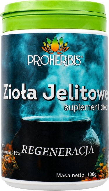 PROHERBIS Zioła jelitowe Regeneracja 100 g