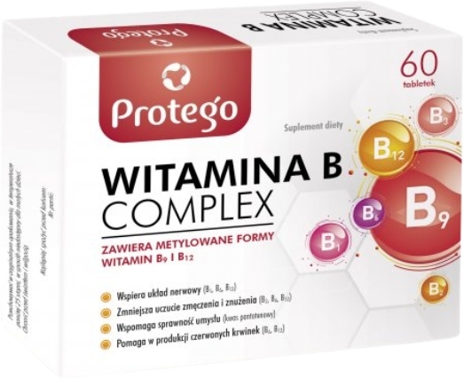PROTEGO Witamina B Complex 60 tabletek