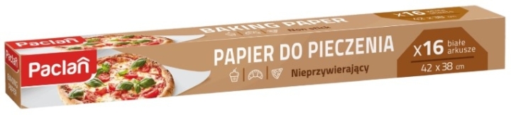 Paclan Papier do Pieczenia w arkuszach 16 szt.