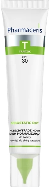 Pharmaceris T Sebostatic Day Krem normalizujący przeciwtrądzikowy SPF 30 40 ml