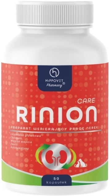 HippoVet Pharmacy Rinion niewydolność nerek 50 kaps.