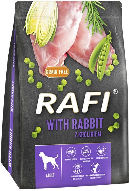 Rafi Sucha karma dla psa z królikiem 3kg